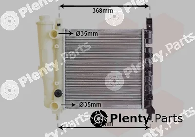 TQ TQ-17002038 — Radiator, engine cooling HLADNJAK FIAT UNO TQ-17002038 45 BEZ INDIKATORA