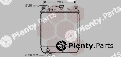 TQ TQ-52002020 — Radiator, engine cooling HLADNJAK SUZUKI SWIFT TQ-52002020 89- 16 -AC