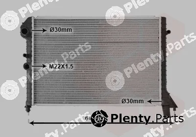 TQ TQ-59002060 — Radiator, engine cooling HLADNJAK