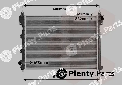 TQ TQ-02002174 — Radiator, engine cooling HLADNJAK LAND ROVER FREELANDER TQ-02002174 20TD4/18/25