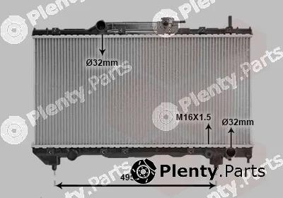 TQ TQ-53002163 — Radiator, engine cooling HLADNJAK TOYOTA CARINA TQ-53002163 E 92-97 20 +/-AC