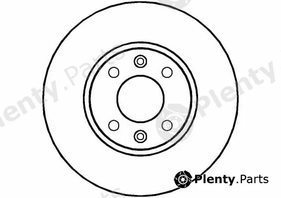 TQ TQ-DP075 — Brake Disc DISK PLOČA RENAULT TQ-DP075 PR.MEGANE 1.4 16V 02 -> D260/22