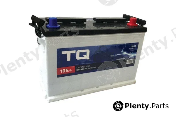 TQ 7904725 — Starter Battery AKUMULATOR TQ 105AH D+ 7904725 333X175X216 (720A) TRAKTOR