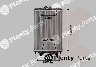 TQ TQ-92002002 — Radiator, engine cooling HLADNJAK PIAGGIO PORTER TQ-92002002 98- 13/14D