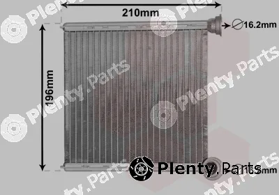 TQ TQ-03006385 — Heat Exchanger, interior heating HLADNJAK GRIJAČA