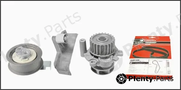 TQ WPK0456 — Water Pump & Timing Belt Kit SET ZUPČASTOG REMENA