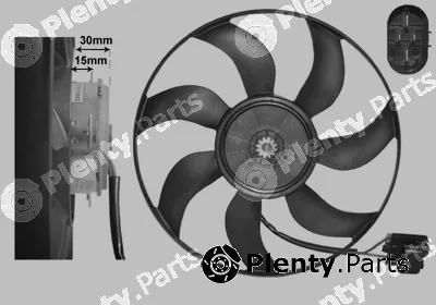 TQ TQ-3749744 — Fan, engine cooling EL.VENT.HLADNJAKA
