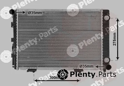 TQ TQ-30002110 — Radiator, engine cooling HLADNJAK MB 124 TQ-30002110 200D AUTO -AC/250D -89 AUTO-AC