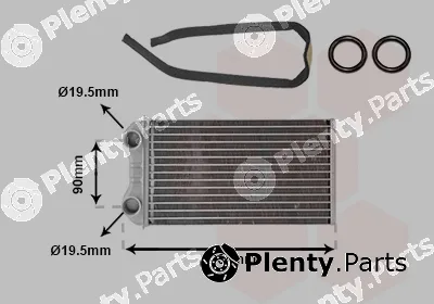 TQ TQ-43006439 — Heat Exchanger, interior heating HLADNJAK GRIJAČA