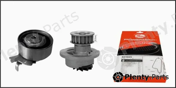 TQ WPK0108 — Water Pump & Timing Belt Kit SET ZUP R.CHEVROLET WPK0108 KALOS 1.4 05-> KIT 111Z +PUMPA