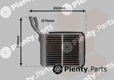 TQ TQ-37006205 — Heat Exchanger, interior heating HLADNJAK GR.OPEL FRONTERA TQ-37006205 91-