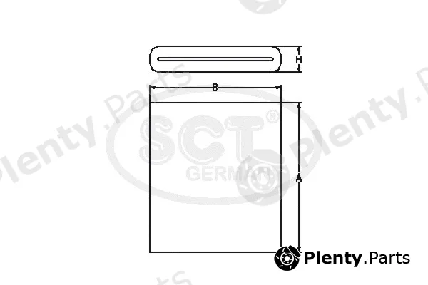 SCT - Mannol SB649 — Air Filter