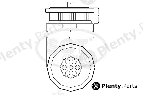 SCT - Mannol SH4765 — Hydraulic Filter, steering