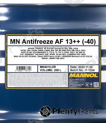 SCT - Mannol MN4015-DR — Antifreeze MANNOL 4015 AF13++ Antifreeze
