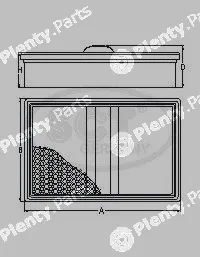 SCT - Mannol SB2086 — Air Filter