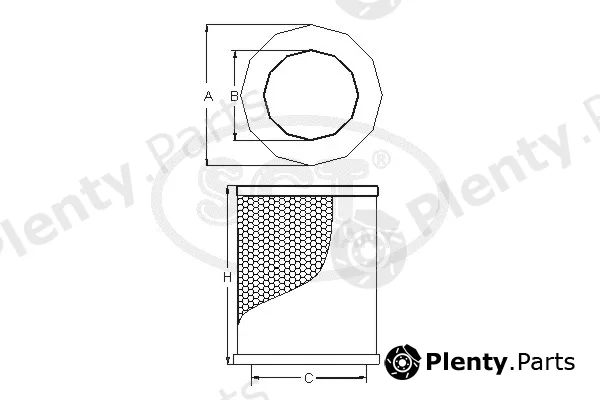 SCT - Mannol SB3155 — Air Filter