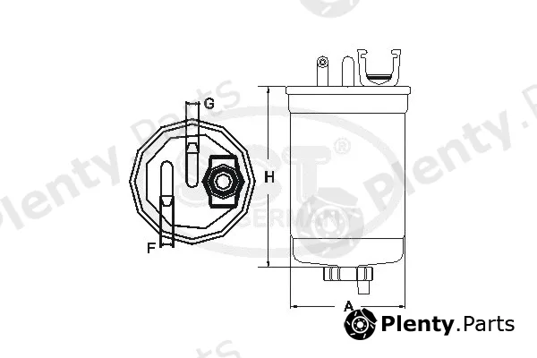 SCT - Mannol ST6118 — Fuel Filter