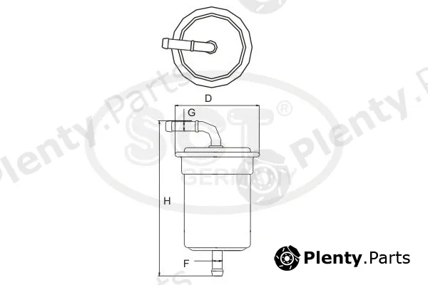 SCT - Mannol ST6161 — Fuel Filter