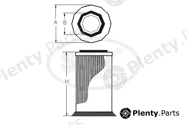 SCT - Mannol SW3848 — Secondary Air Filter
