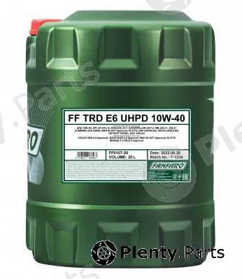 SCT - Mannol FF6107 — Engine Oil FANFARO TRD E6 UHPD 10W-40