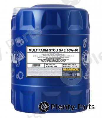 SCT - Mannol MN2502 — Engine Oil MANNOL MULTIFARM STOU SAE 10W-40