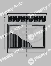 SCT - Mannol SB563 — Air Filter