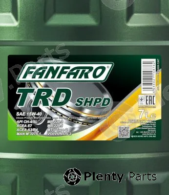 SCT - Mannol FF6101-7 — Engine Oil FANFARO TRD SHPD 15W-40