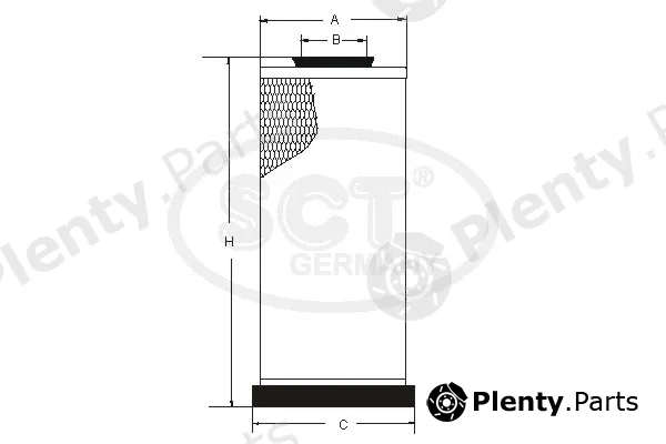 SCT - Mannol SB3217 — Air Filter