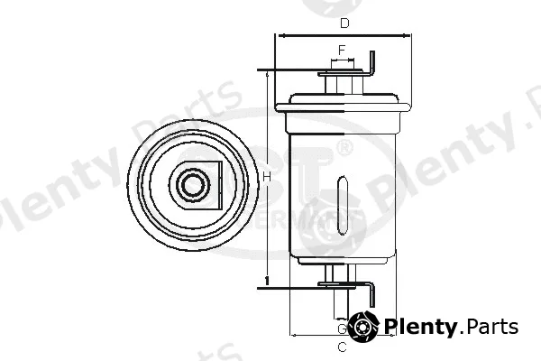 SCT - Mannol ST745 — Fuel Filter