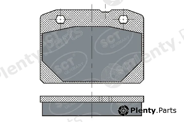 SCT - Mannol SP102PR — Brake Pad Set, disc brake
