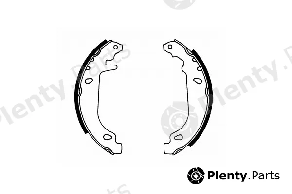 SCT - Mannol SS527 — Brake Shoe Set, parking brake