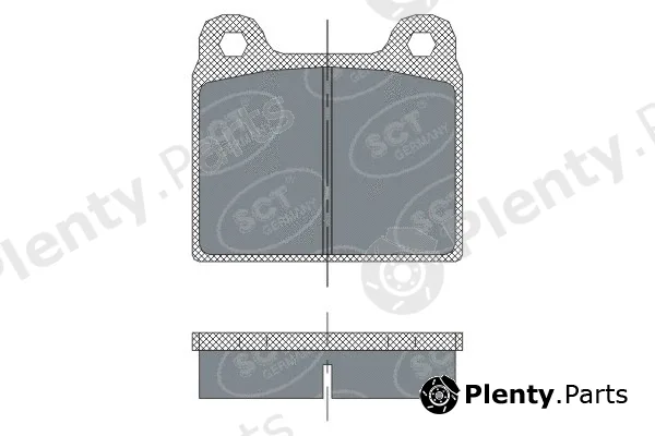 SCT - Mannol SP251PR — Brake Pad Set, disc brake