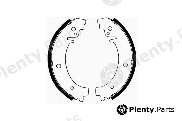 SCT - Mannol SS510 — Brake Shoe Set, parking brake