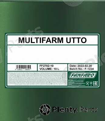 SCT - Mannol FF2702-10 — Engine Oil FANFARO MULTIFARM UTTO