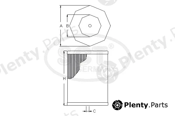 SCT - Mannol SB3218 — Air Filter