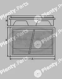 SCT - Mannol SB957 — Air Filter