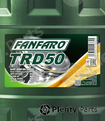 SCT - Mannol FF6102-7 — Engine Oil FANFARO TRD 50 SHPD 20W-50