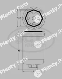 SCT - Mannol ST6106 — Fuel Filter