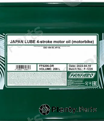 SCT - Mannol FF6206-DR — Engine Oil FANFARO JAPAN LUBE 2-stroke motor oil (outboard)