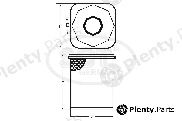 SCT - Mannol SB060 — Air Filter