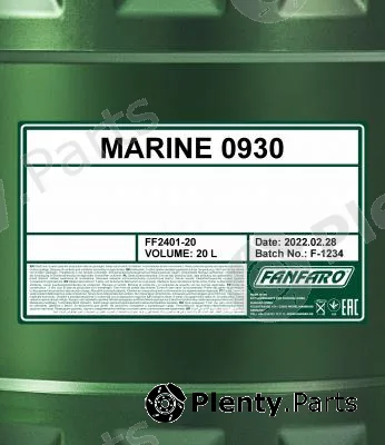 SCT - Mannol FF2401-20 — Engine Oil FANFARO MARINE 0930