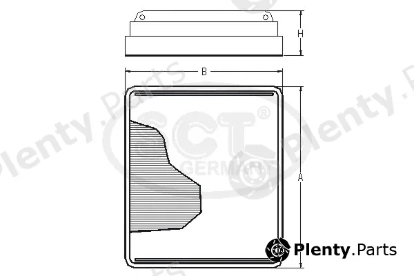 SCT - Mannol SA1100 — Filter, cabin air