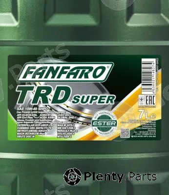 SCT - Mannol FF6104-7 — Engine Oil FANFARO TRD Super SHPD 15W-40