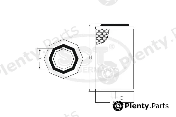 SCT - Mannol SB014 — Air Filter