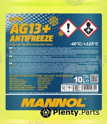 SCT - Mannol MN4014-10 — Antifreeze MANNOL 4014 AG13+ Antifreeze