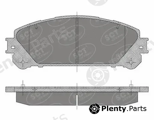 SCT - Mannol SP473PR — Brake Pad Set, disc brake