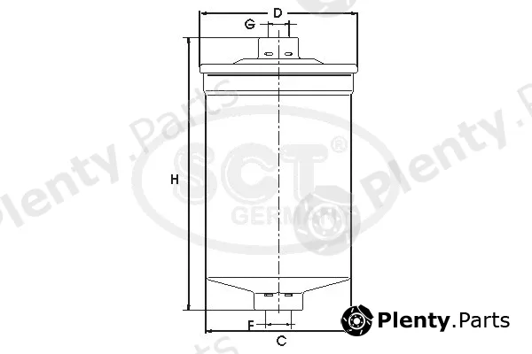 SCT - Mannol ST746 — Fuel Filter