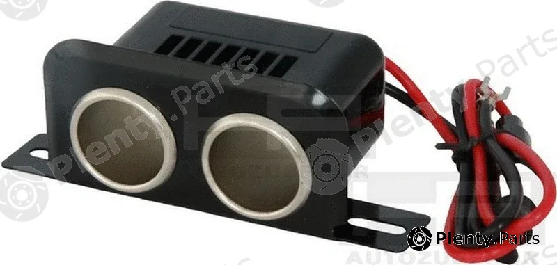 Hpauto 28104 — Socket Doppelsteckdose Unter- und Aufbau-Montage
