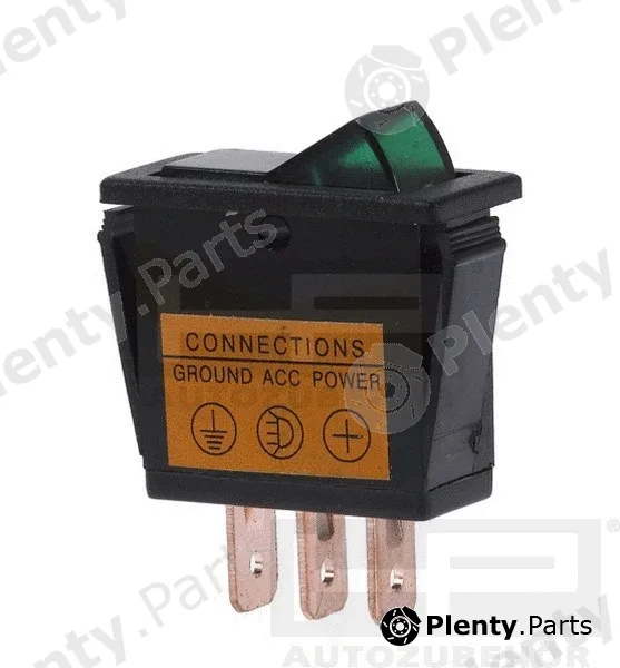 Hpauto 28326 — Switch Wippschalter mit Leuchte Grün