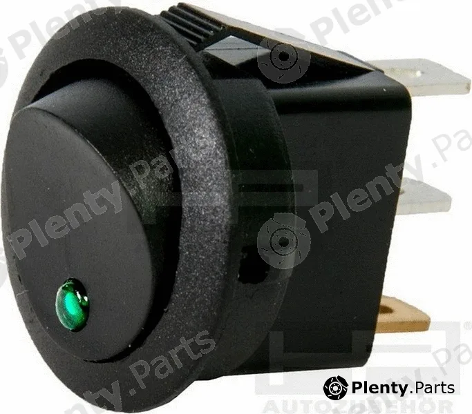 Hpauto 28633 — Switch Wippschalter Mini mit Leuchte Grün